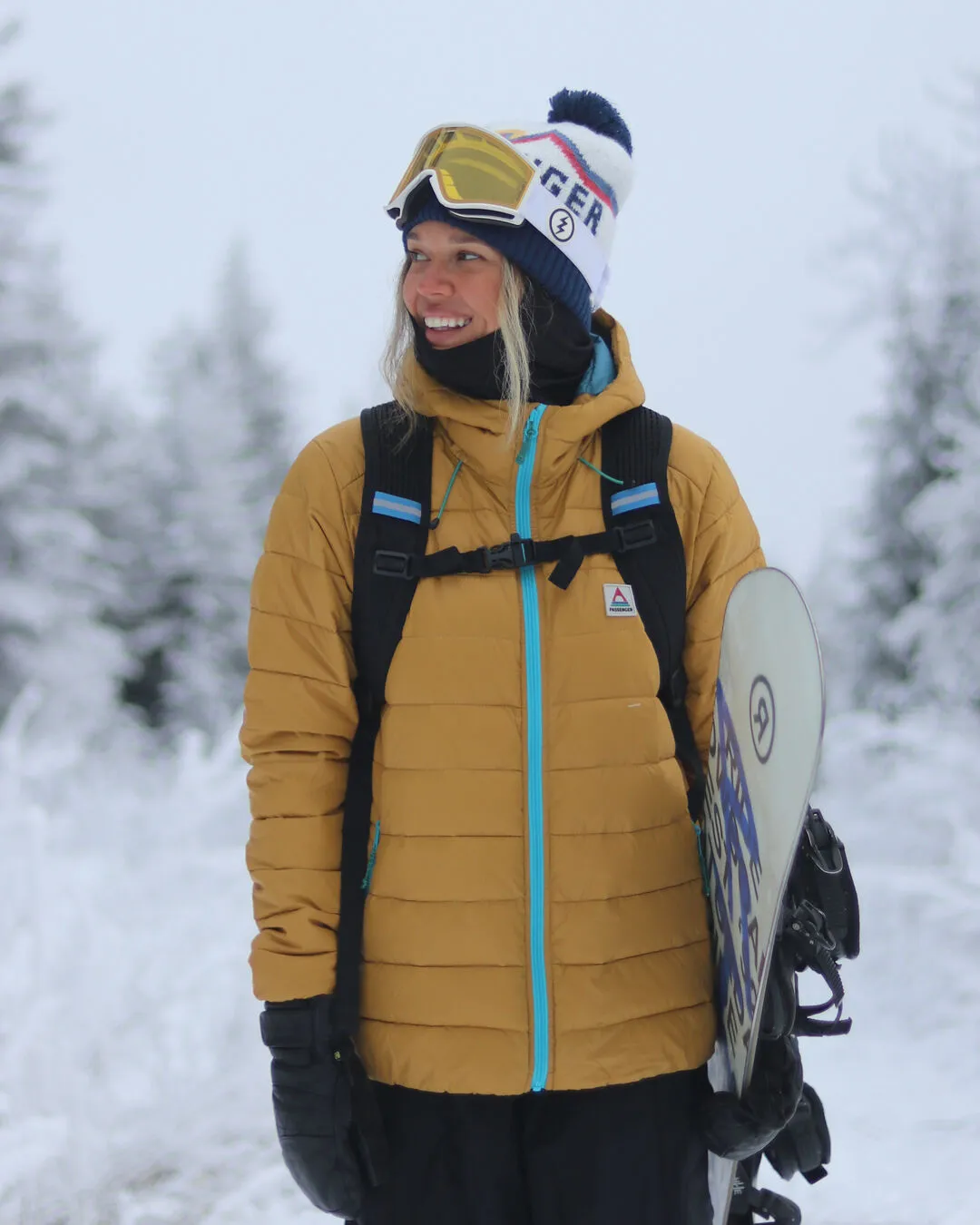 Veste Isolée Pow Recyclée 2.0 - Or Moutarde
