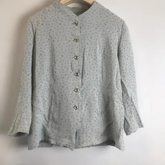 Veste à motifs bleue - Gregory Pat - 40